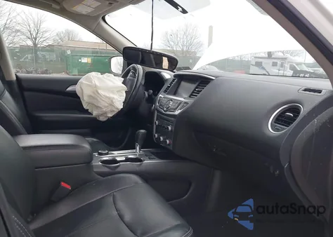 2017 Nissan Pathfinder Sl из США, поврежденный, VIN 5N1DR2MM9HC659006